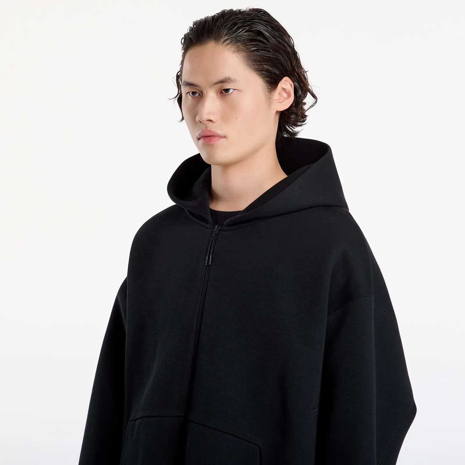 Sweats à capuche homme Nike Tech Men's Fleece Full-Zip Hoodie Black/ Black