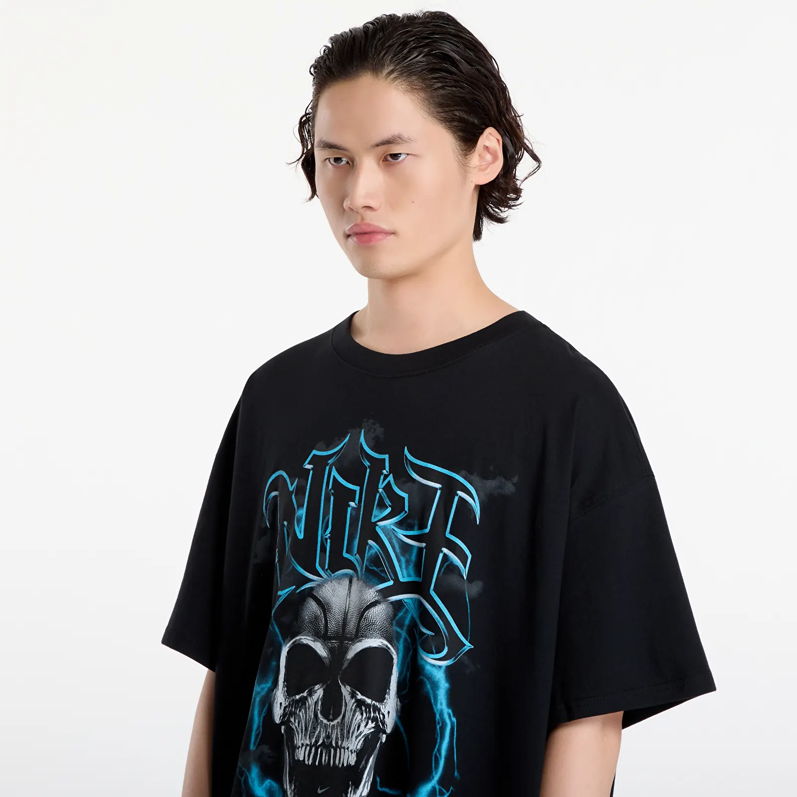 Ανδρικά μπλουζάκια Nike Men's Basketball T-Shirt Black