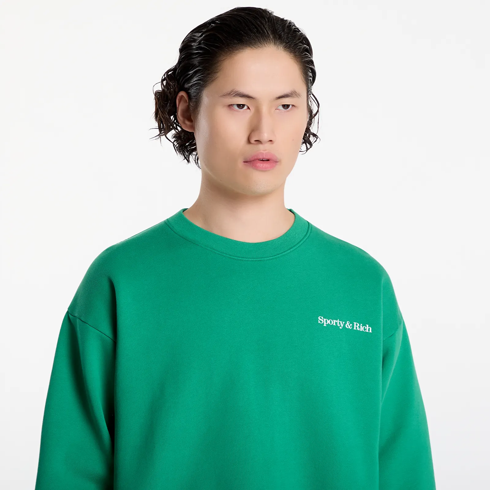 Felpe Sporty & Rich Fitness 94 Crewneck UNISEX Kelly