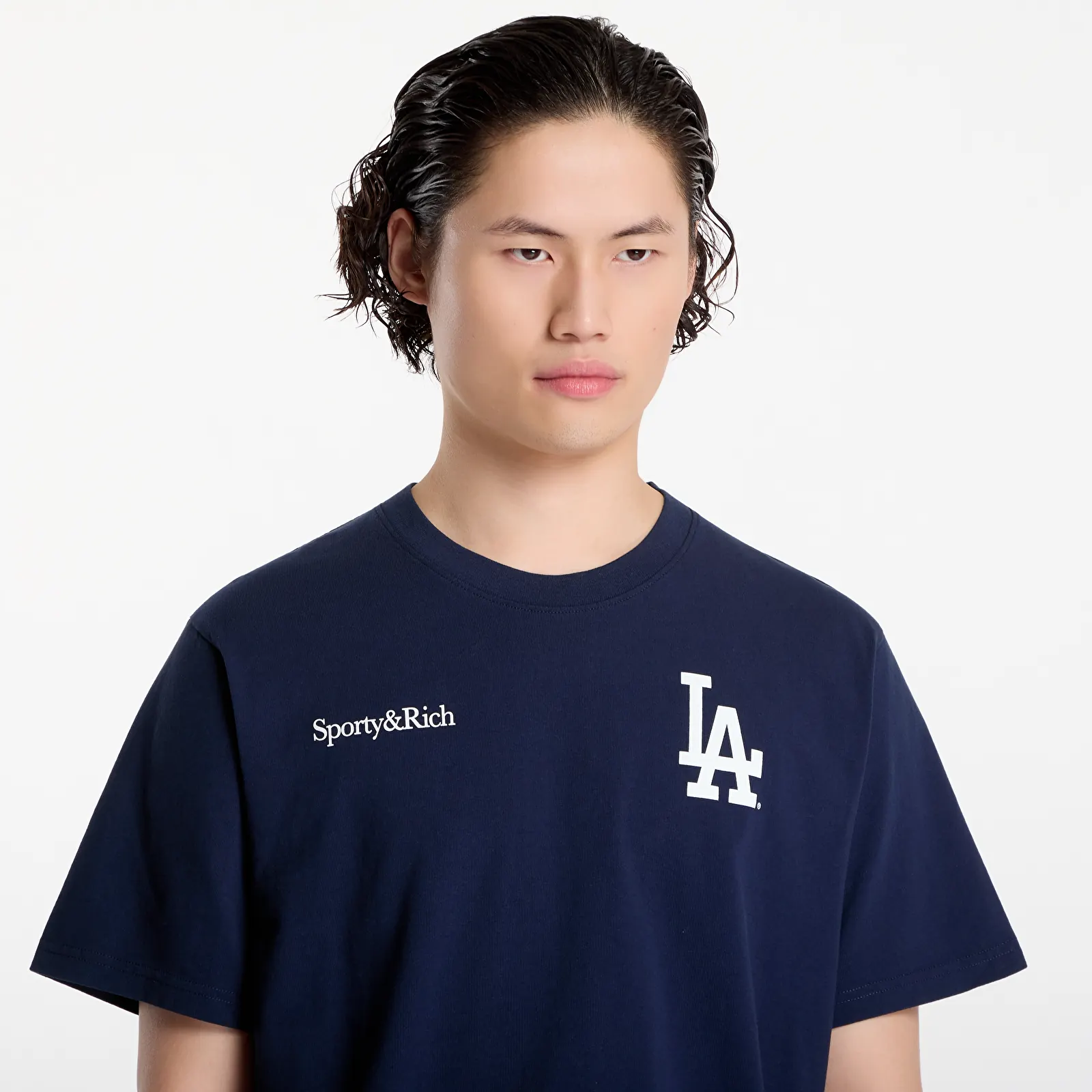 T-shirts  Sporty & Rich Dodgers Serif Tshirt UNISEX Dark Navy