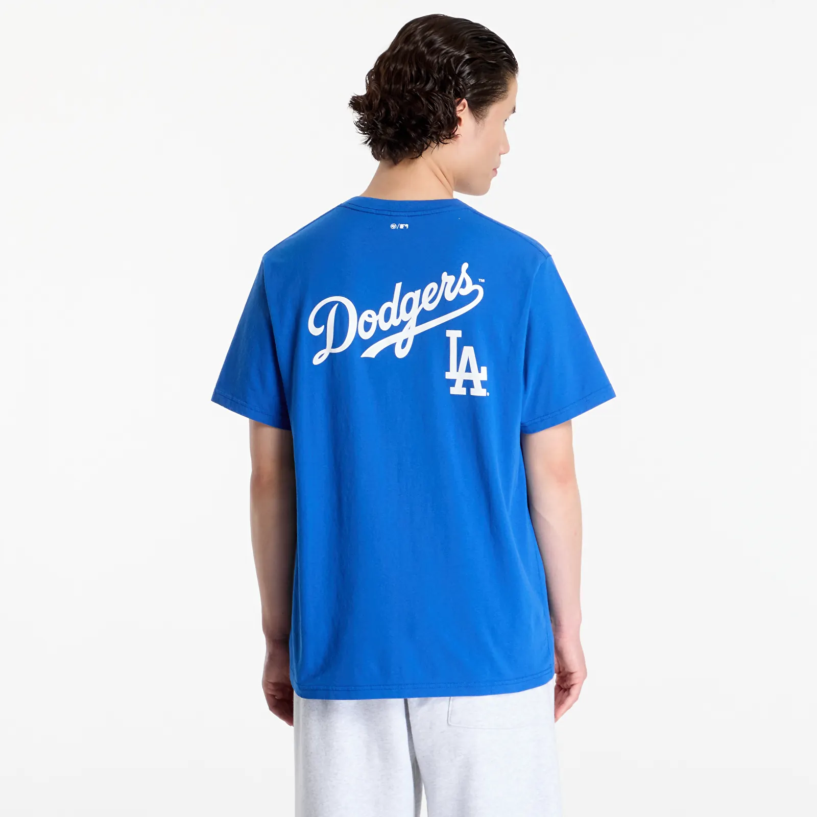 Koszulki Sporty & Rich Dodgers Serif Tshirt UNISEX Team Blue