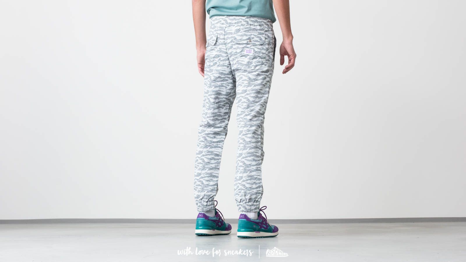 Pantalones Asics Camo Pants Glacier Grey