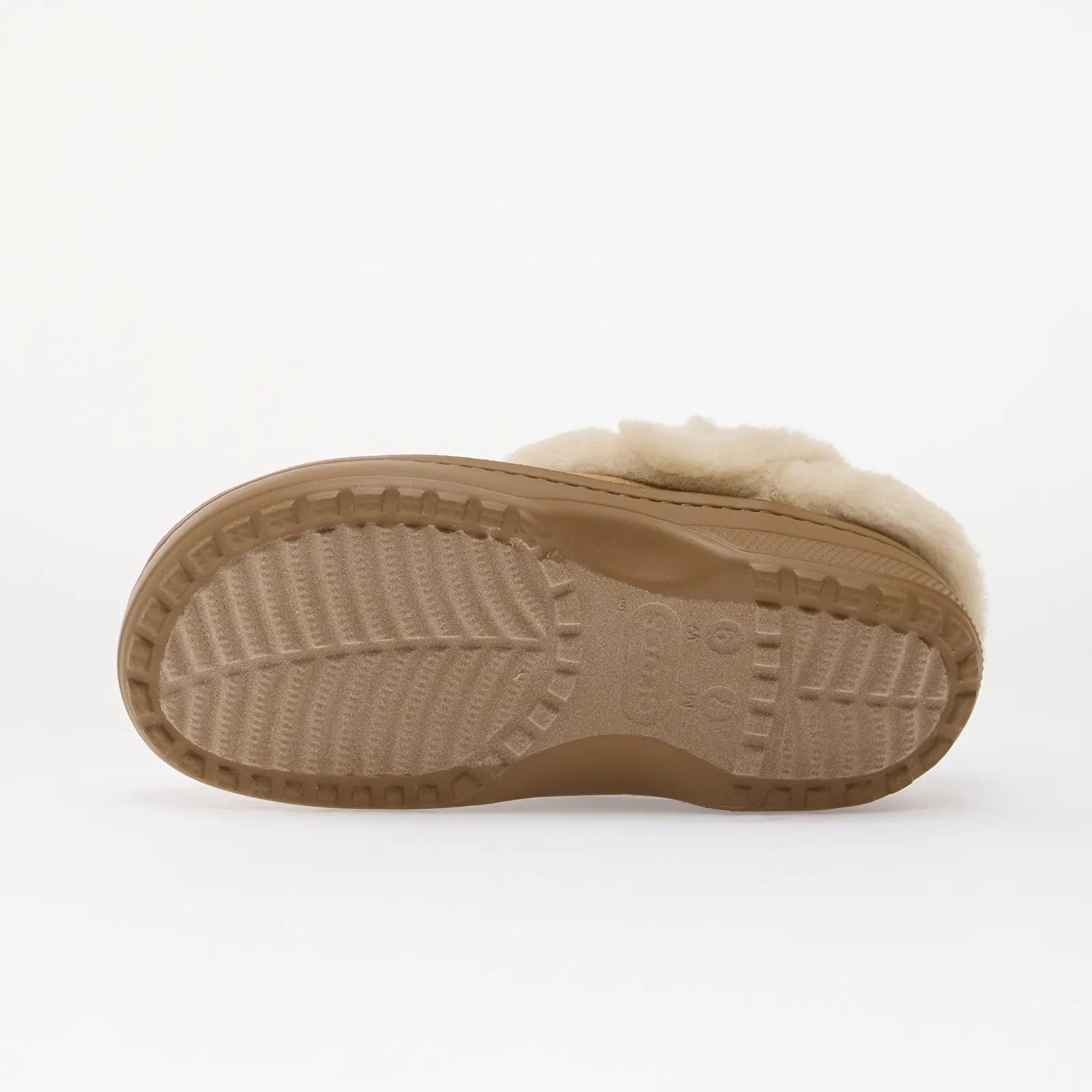Men's slides Crocs Classic Unfurgettable Sueded Clog Sepia