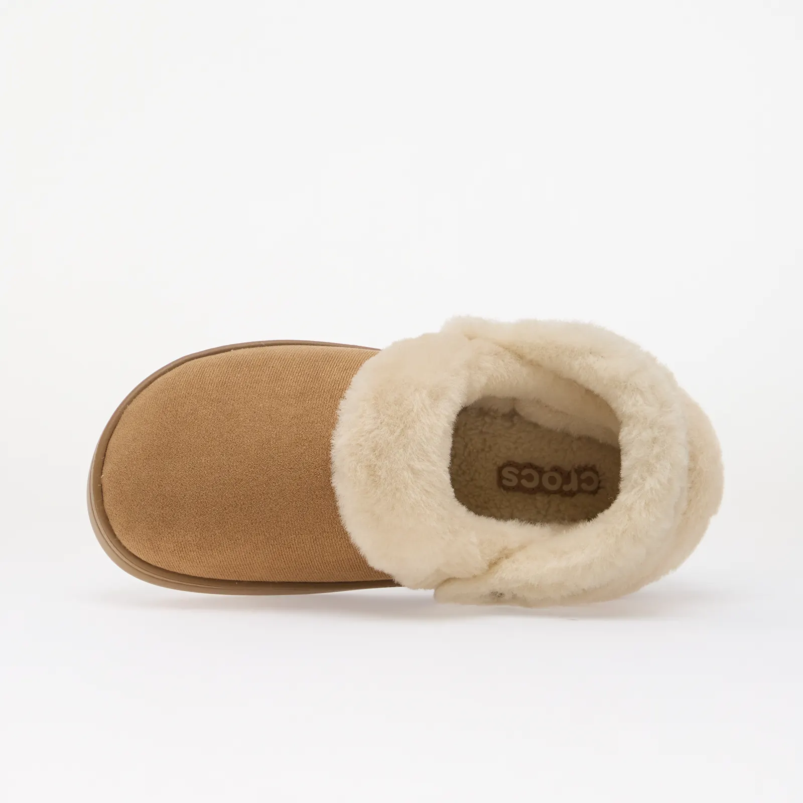 Men's slides Crocs Classic Unfurgettable Sueded Clog Sepia