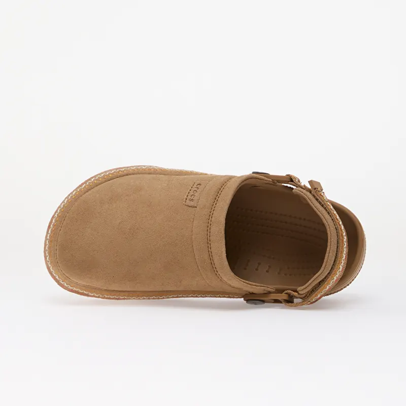 Șlapi pentru bărbați Crocs Classic Crafted Vegan Suede Stitch