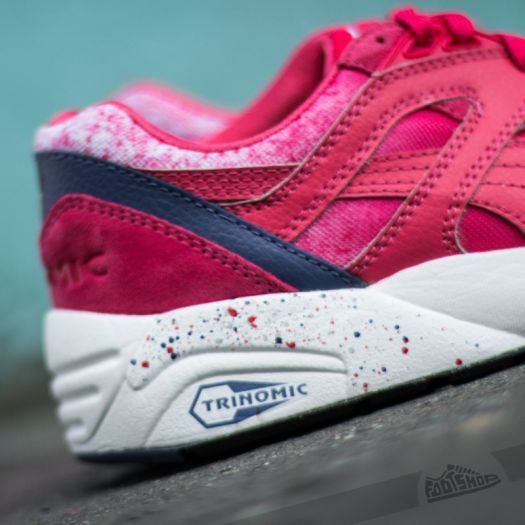 Men s shoes Puma Trinomic Splatter Teaberry Red Footshop