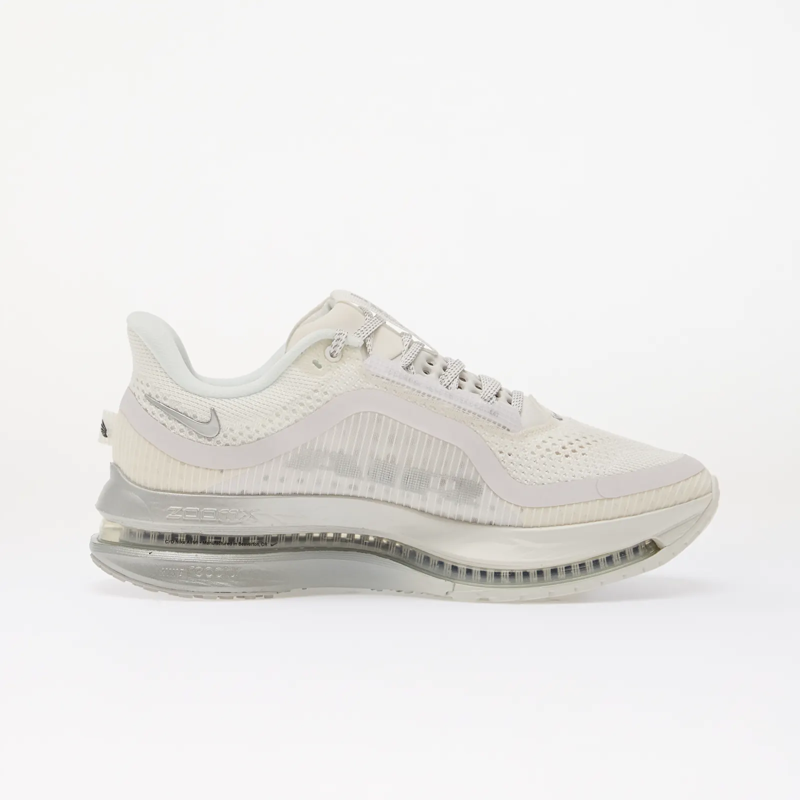 Încălțăminte și sneakerși pentru femei Nike Pegasus Premium Summit White/ Metallic Silver-Grey Fog