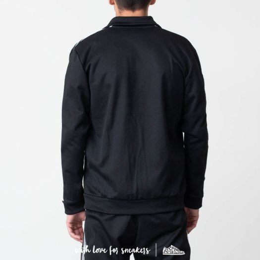 Hoodies and sweatshirts adidas Beckenbauer Tracktop Zip Crewneck Black Footshop