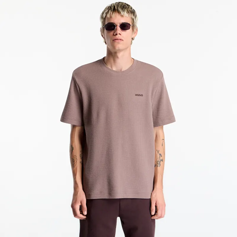 T-skjorte Hugo Boss Austin T-Shirt Brown