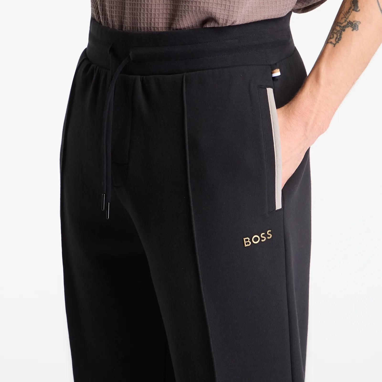 Pantaloni de trening pentru bărbați Hugo Boss Sense Pants Black