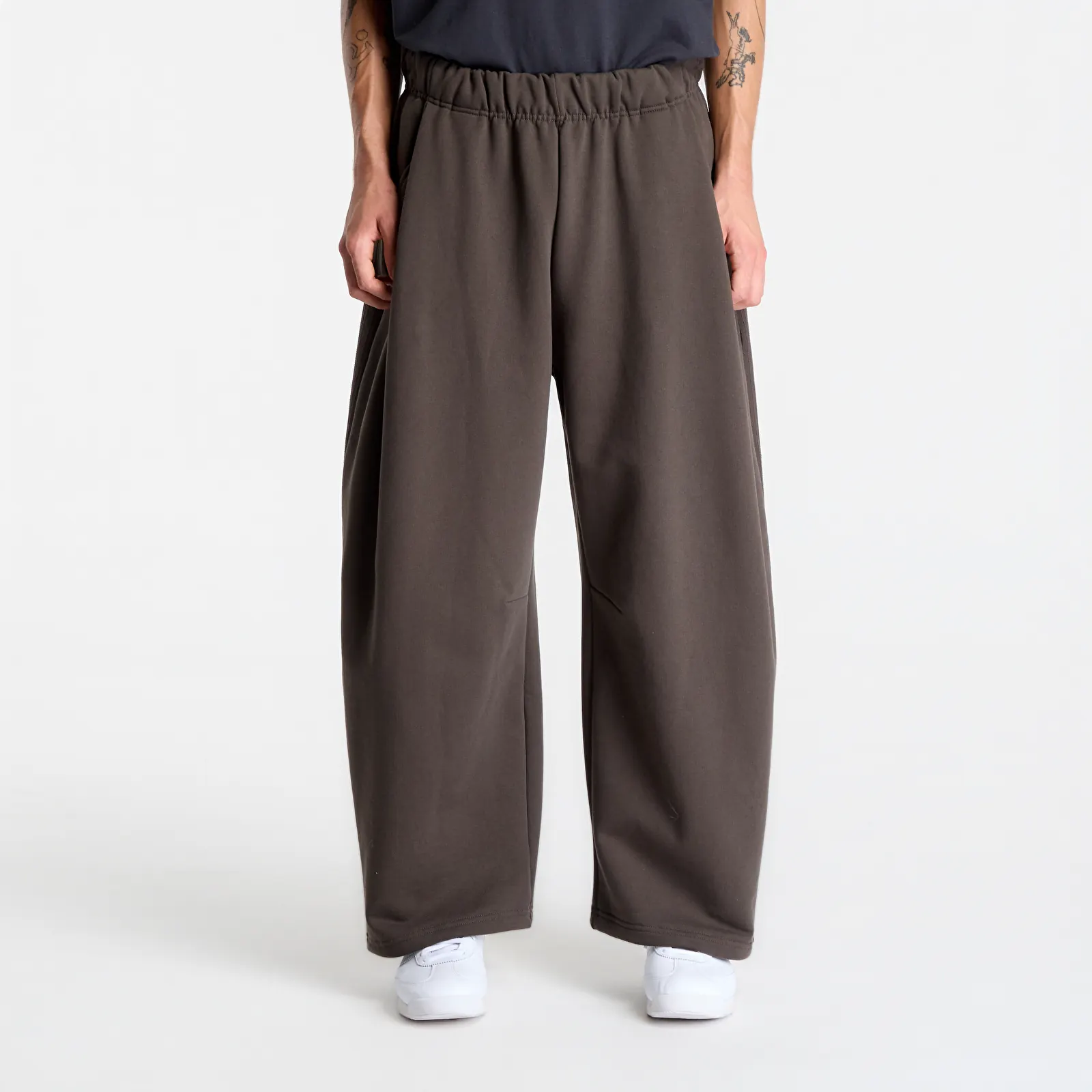 Pantaloni della tuta  adidas Premium Essentials Open Wide Hem Shadow Olive
