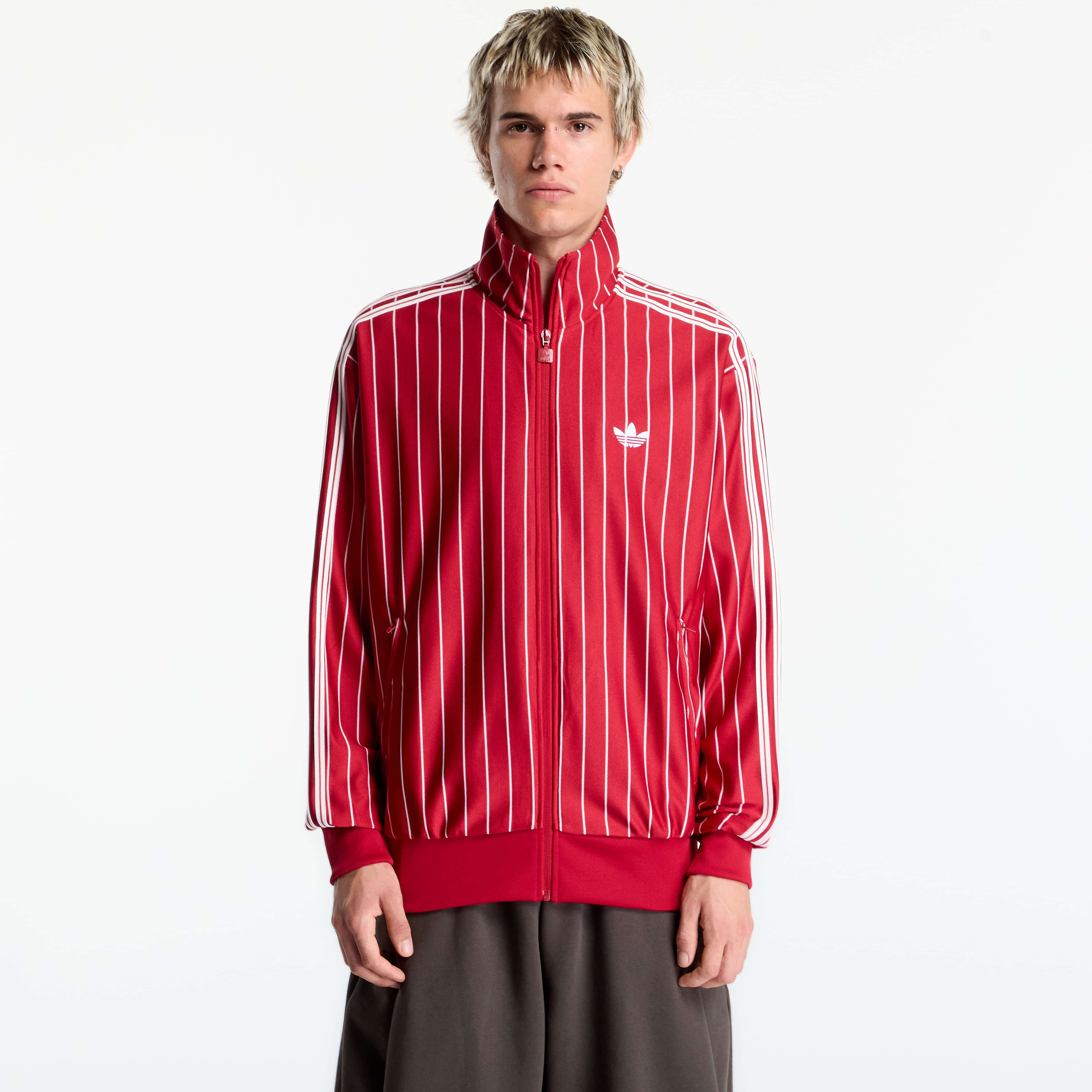 Jacket adidas Firebird Pinstripes Track Top Team Victory Red M