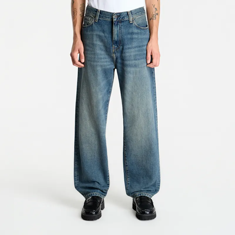 Jeans Carhartt WIP Aaron Pant Blue Worn Used Wash