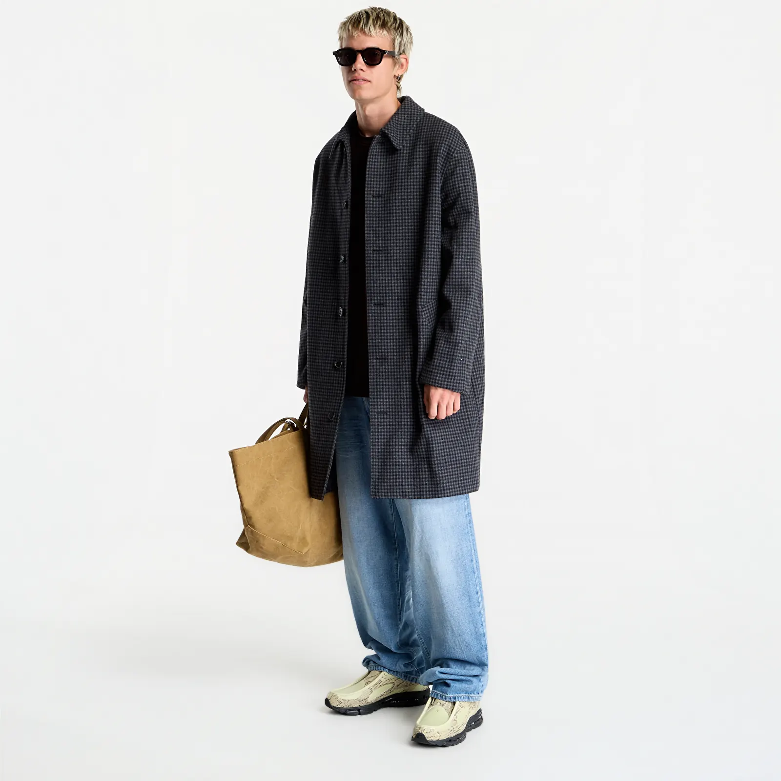Jeans Carhartt WIP Aaron Pant Blue Burst Washed