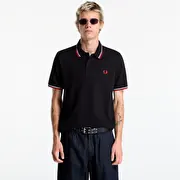 FRED PERRY Twin Tipped Fred Perry Shirt Black