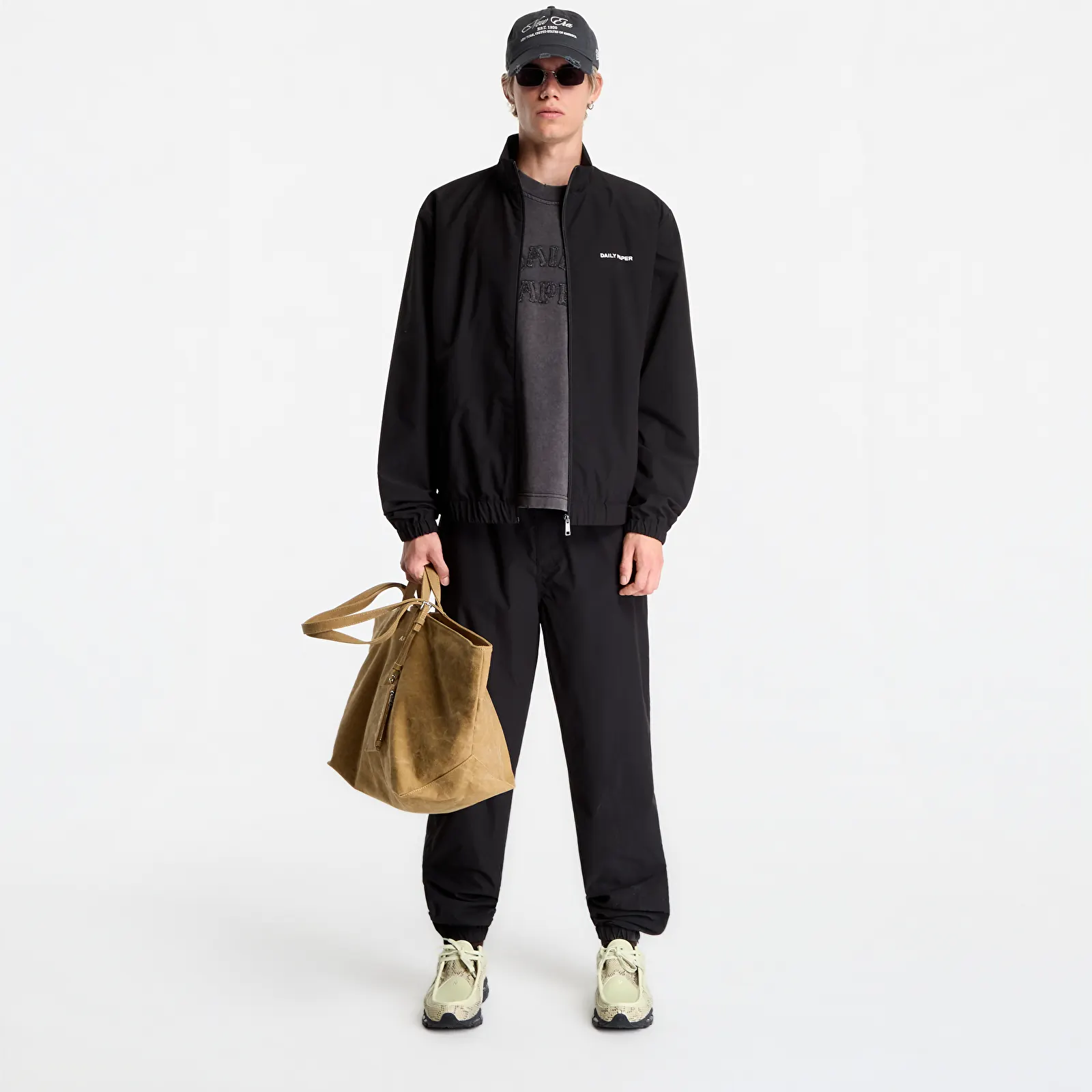 Bikses Daily Paper Eward Pants Black
