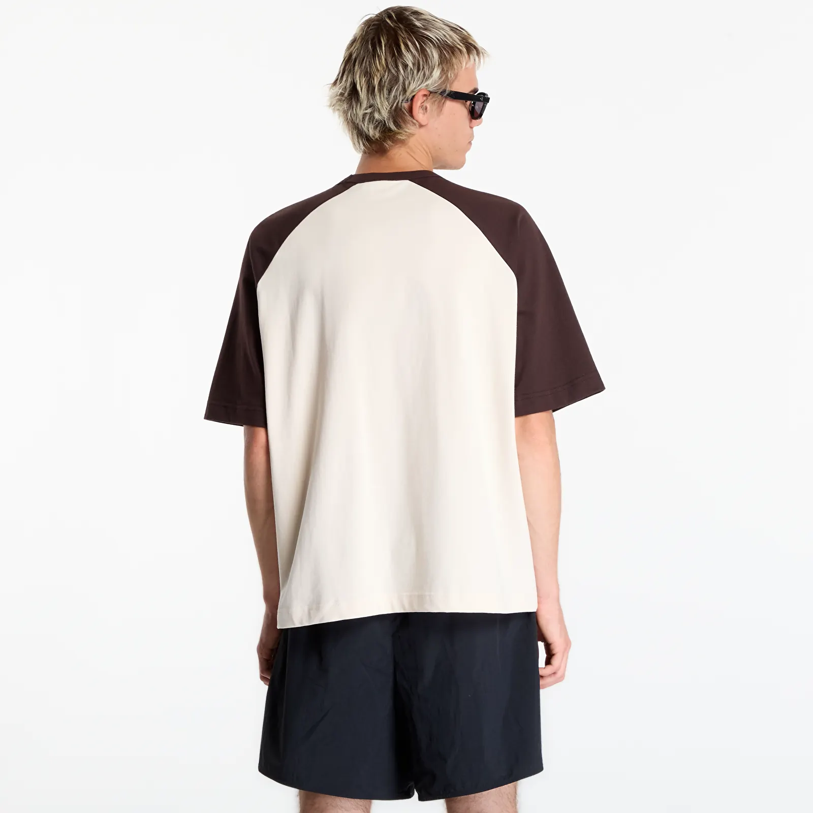 Majice T-shirt Daily Paper Contrast Sleeve Raglan T Shirt Mole