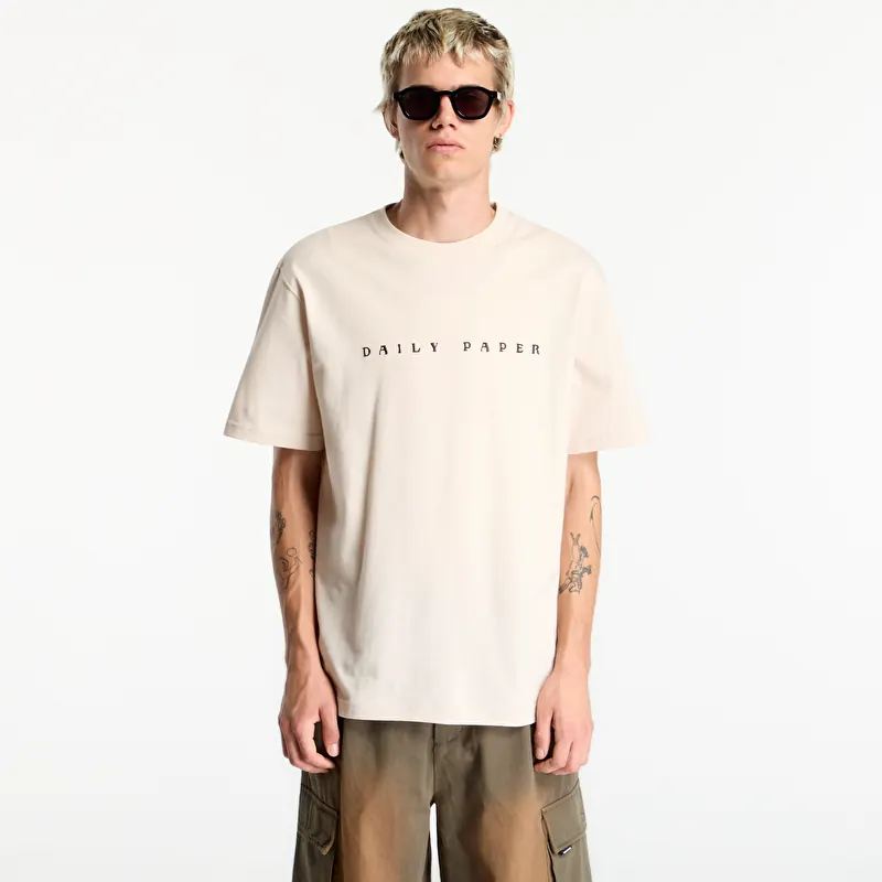 Футболка Daily Paper Alias Dias T Shirt Moonbeam Beige