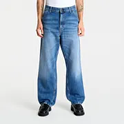 Carhartt WIP Single Knee Pant Blue Marble Used Wash