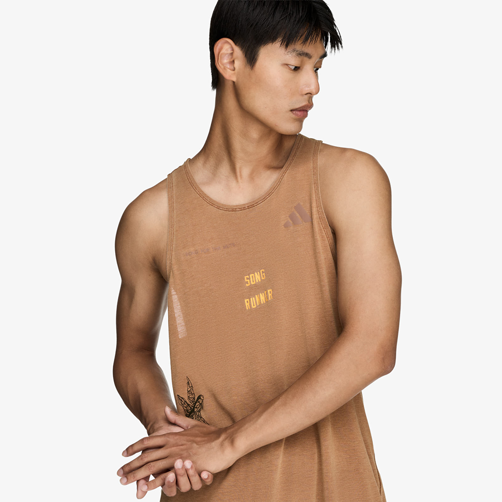 Pólók adidas x Song For The Mute Tank Dusky Bronze