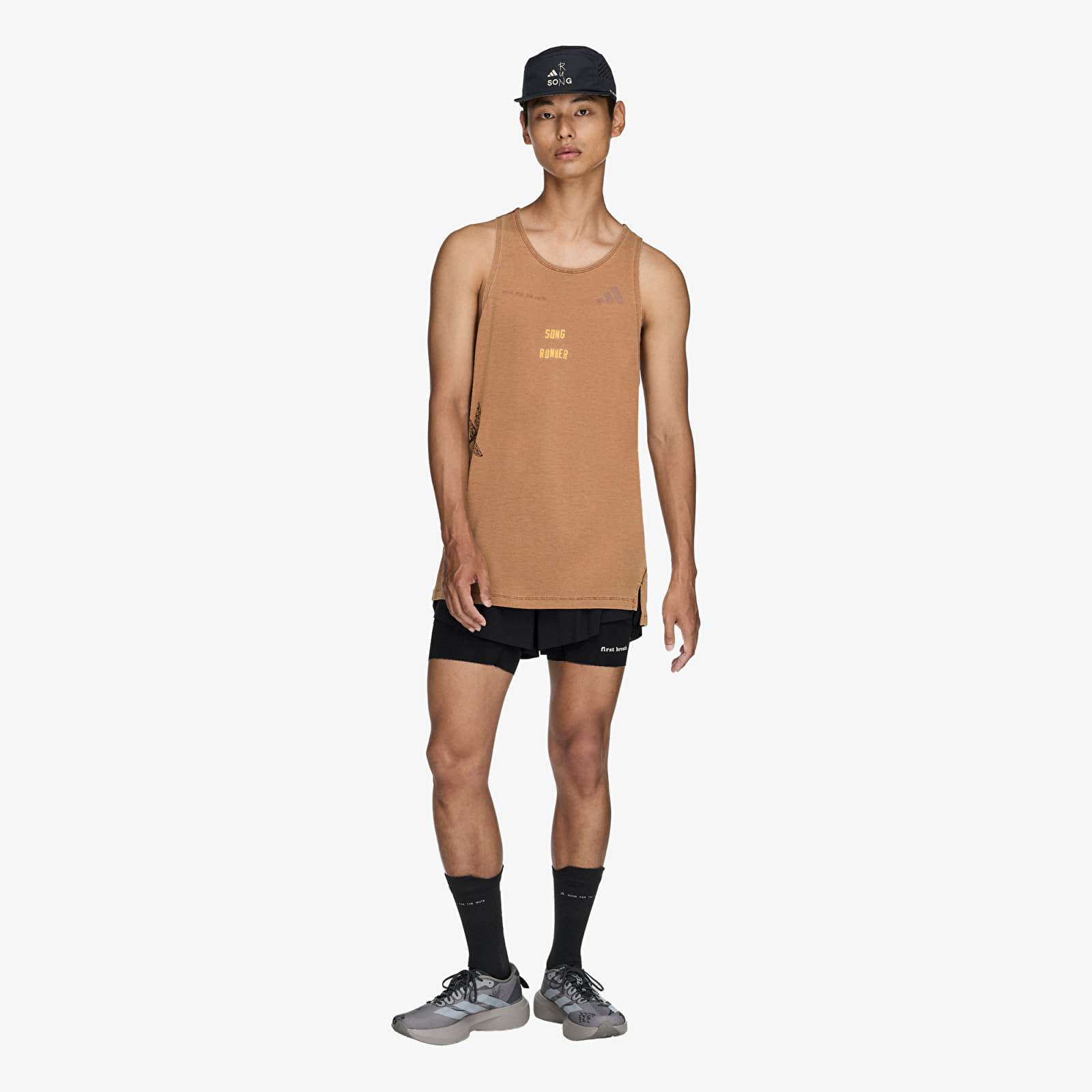 Pólók adidas x Song For The Mute Tank Dusky Bronze