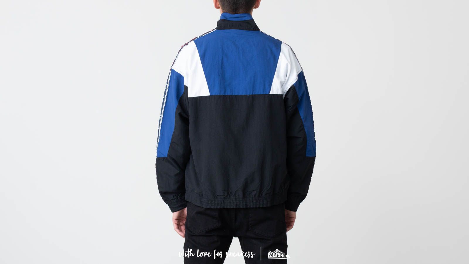 Jakker Champion Full Zip Jacket Black/ Blue/ White