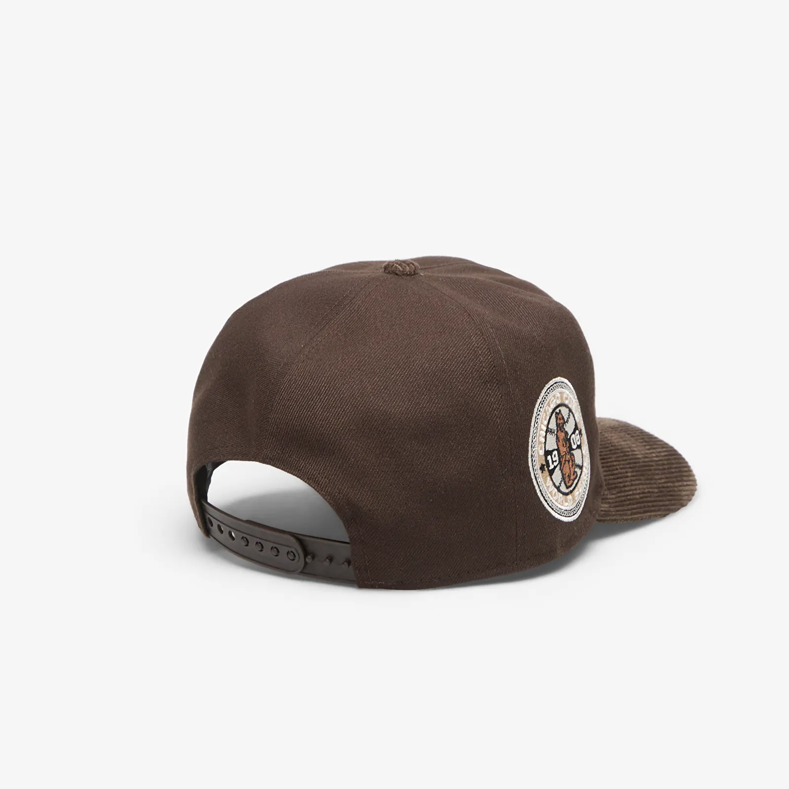Caps for menn New Era 19TWENTY MLB Coops Cord Chicago Cubs Dark Brown