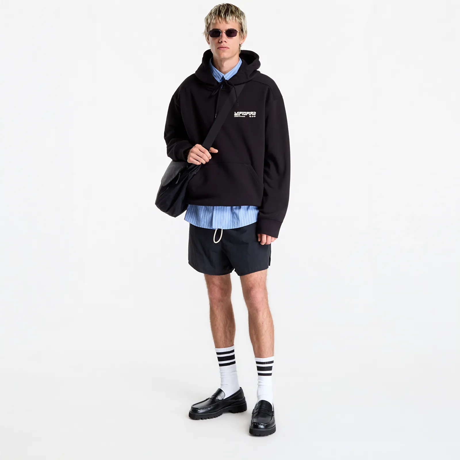 Kapucnis pulóverek és pulcsik Carhartt WIP Hooded Wiptopia II Sweat Black