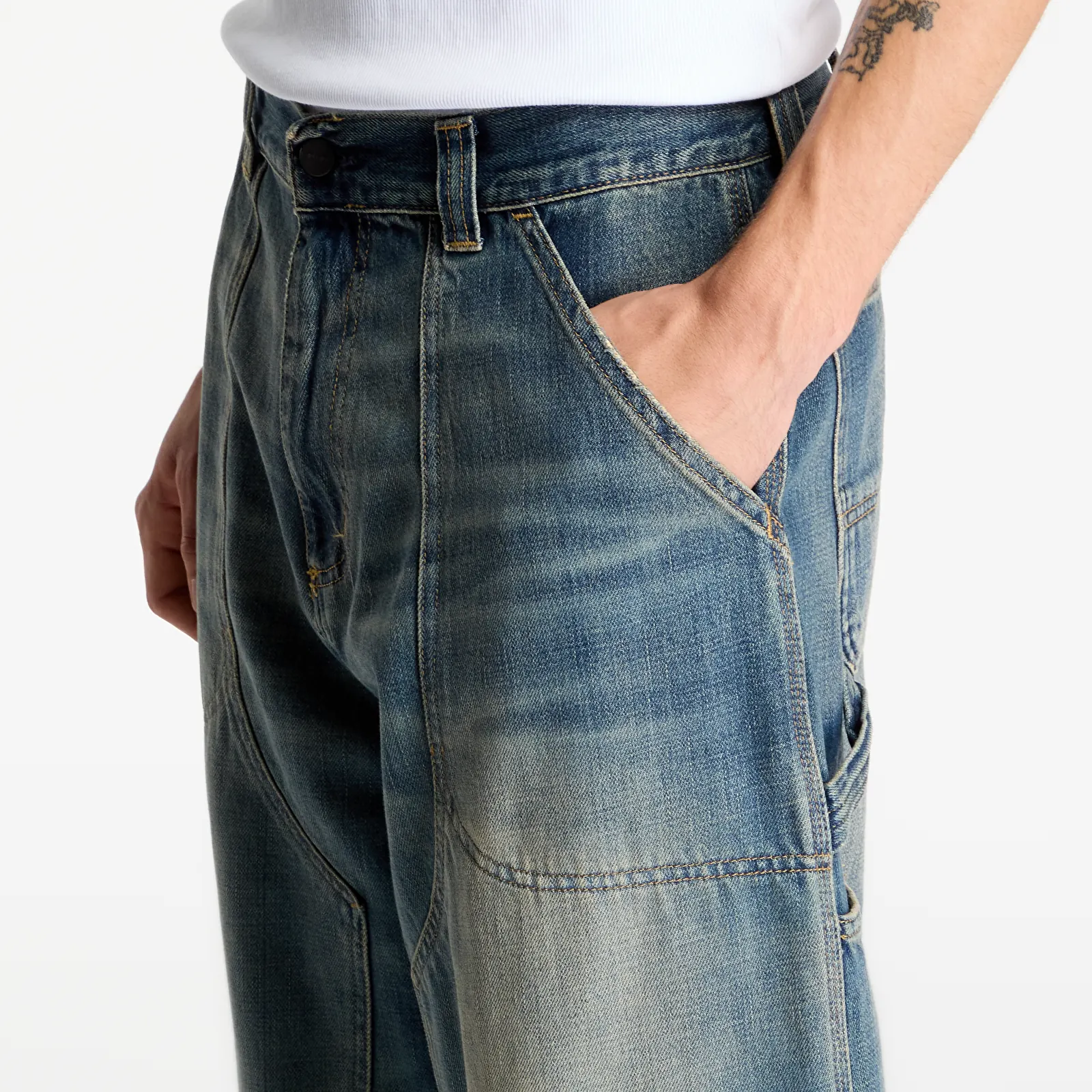 Jeans Carhartt WIP Oakland Pant Blue Worn Used Wash