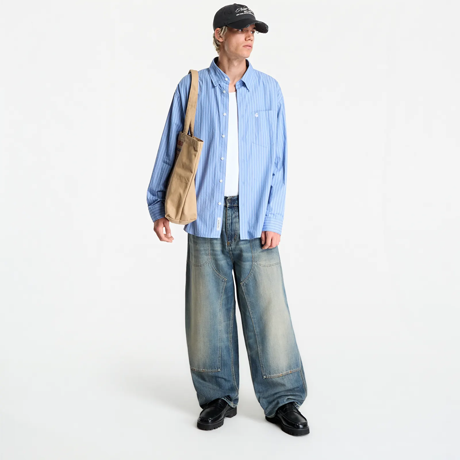 Jeans Carhartt WIP Oakland Pant Blue Worn Used Wash