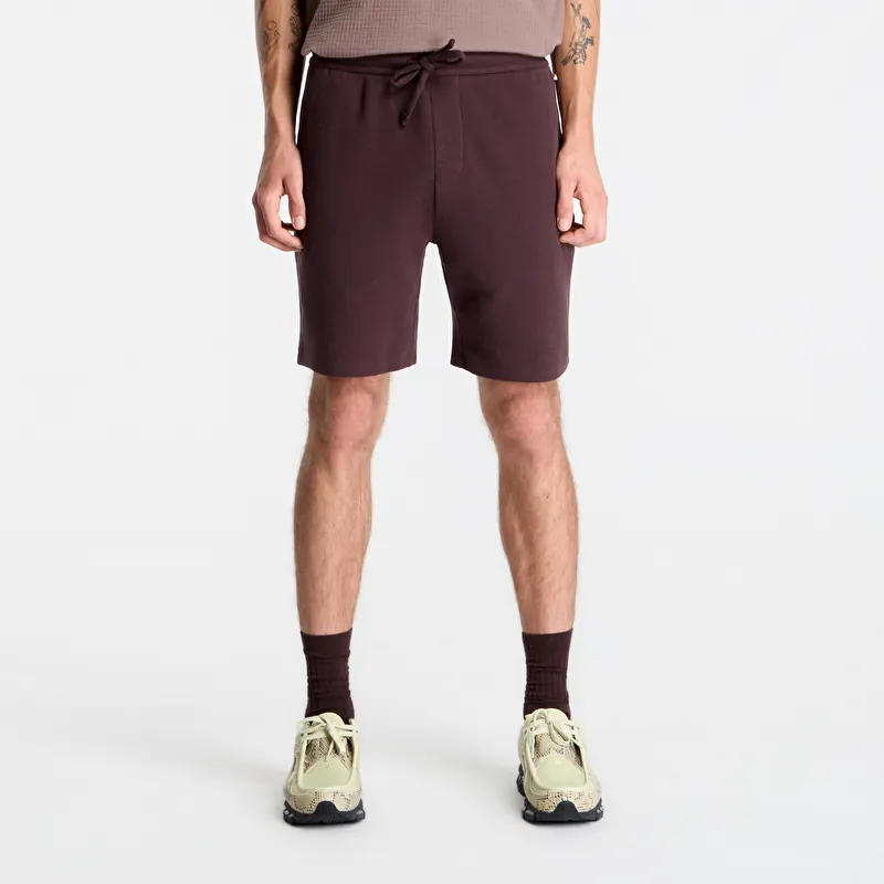 Šorti Hugo Boss Waffle Shorts Brown