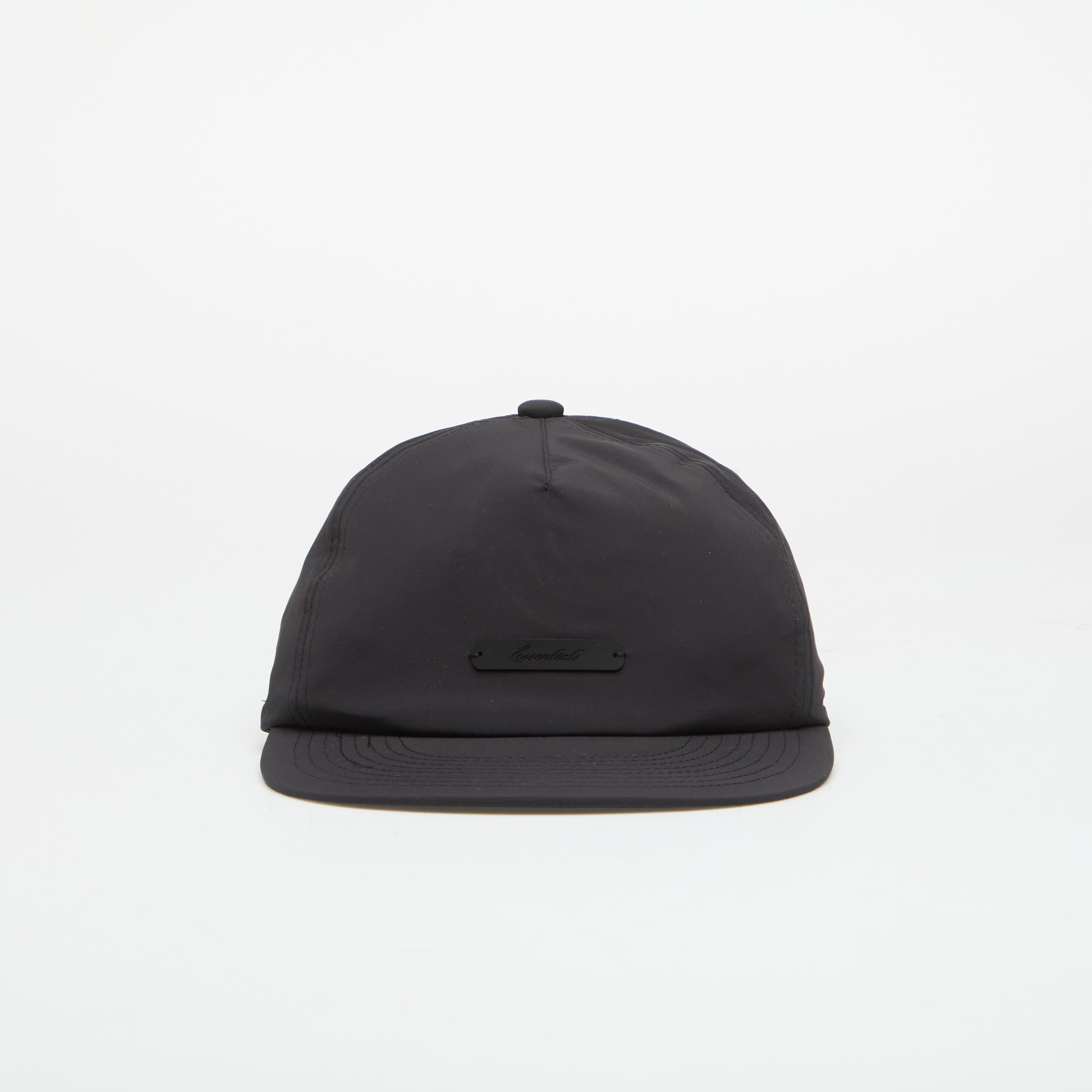Fear Of God Essentials 5 Panel Nylon Hat Vintage Black M/L