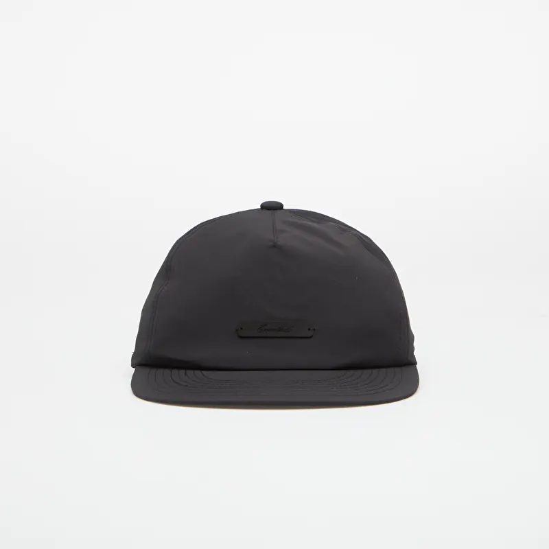 Fear Of God Essentials 5 Panel Nylon Hat Vintage Black