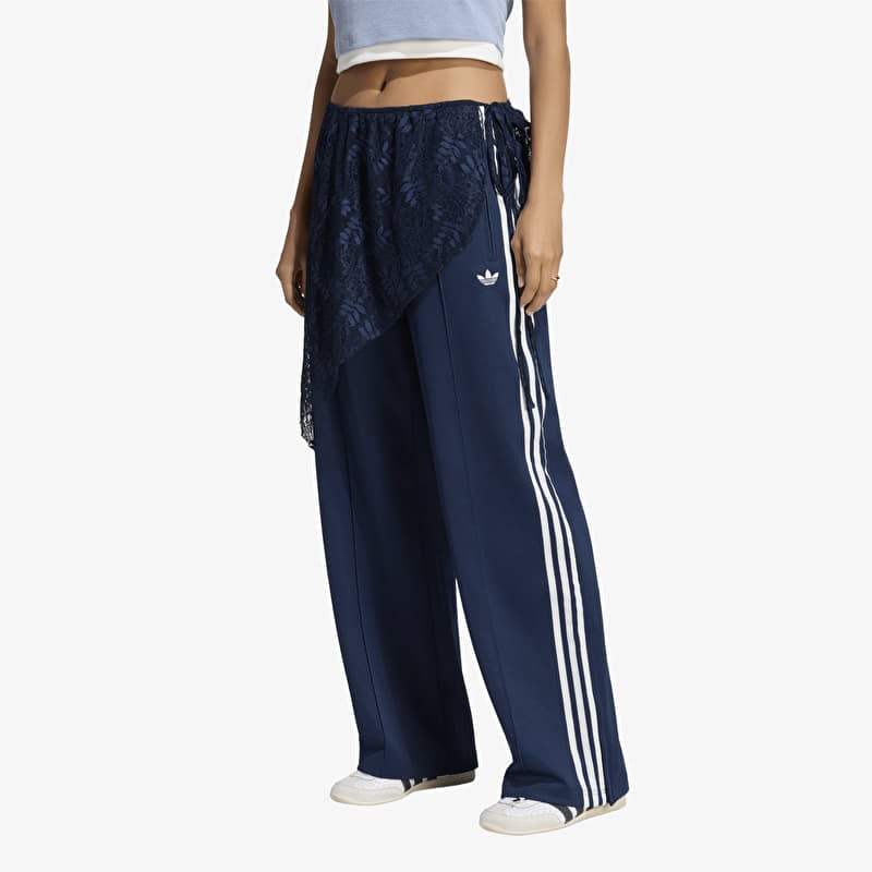 adidas 2IN1 Firebird Loose Track Trousers With Lace Skirt Collegiate Navy