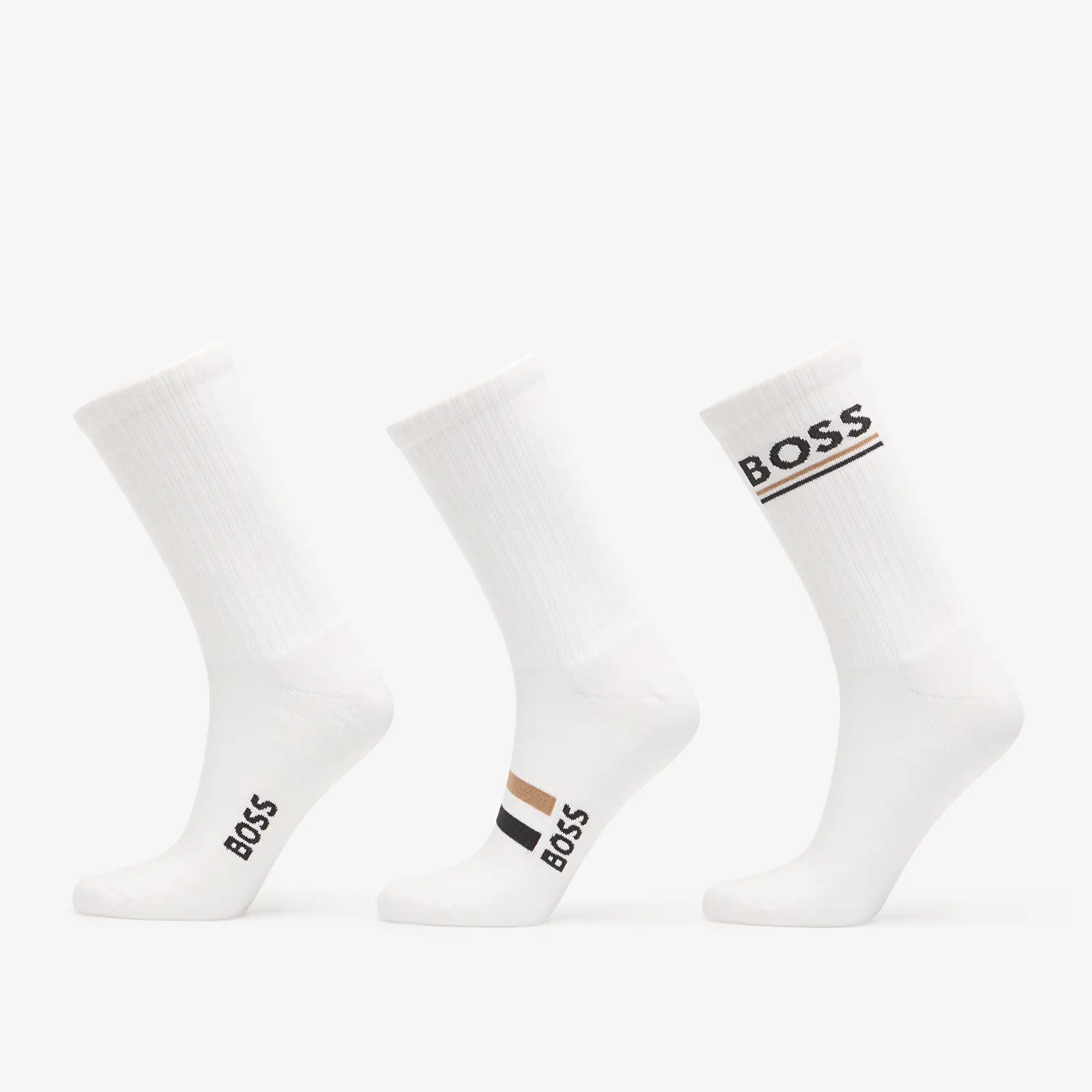 Шкарпетки Hugo Boss 3-Pack Qs Rib Iconic Vb White