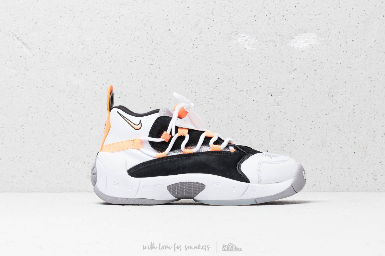 Zapatillas mujer Nike Air Swoopes II W White/ Orange Pulse-Black-White