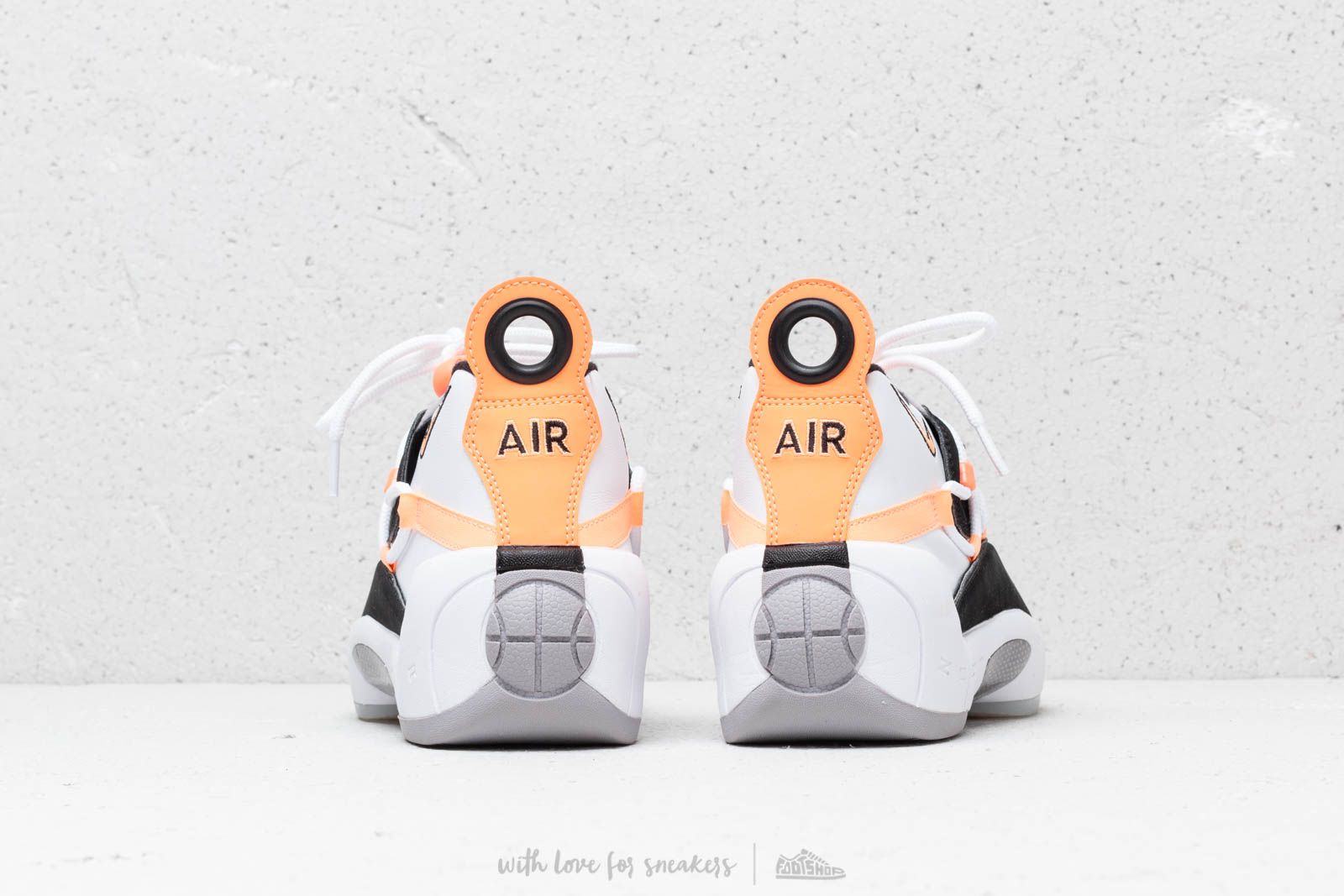 Zapatillas mujer Nike Air Swoopes II W White/ Orange Pulse-Black-White