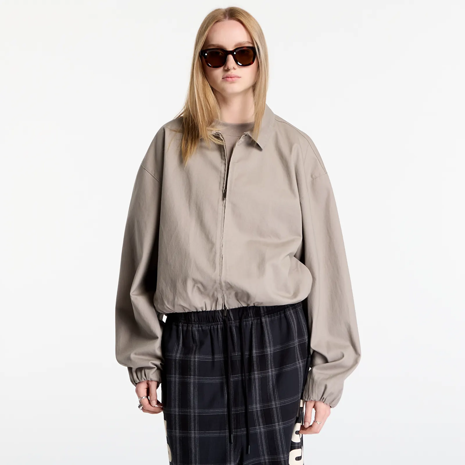 Jakas Fear Of God Essentials Full Zip Work Jacket Seal Su26