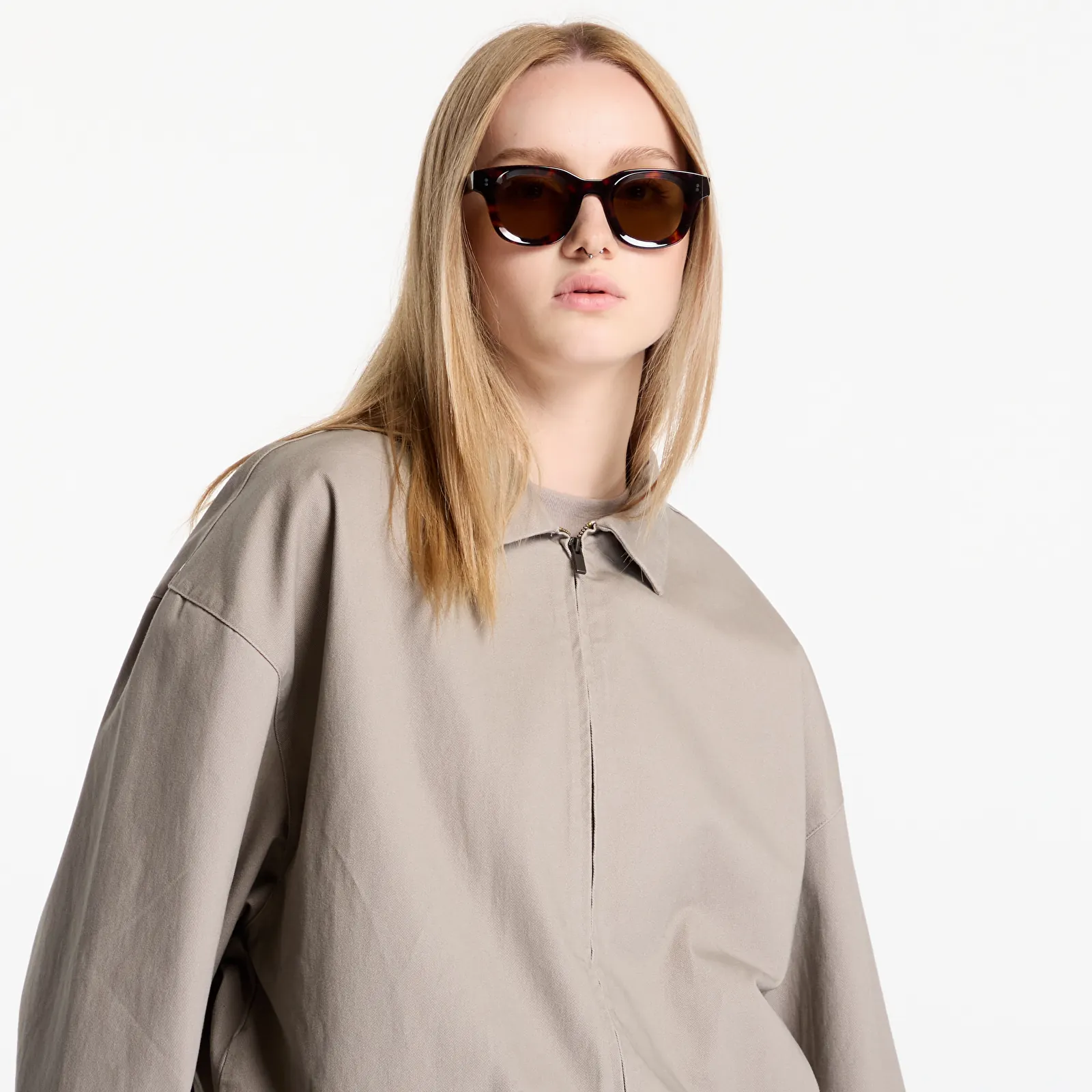 Jakas Fear Of God Essentials Full Zip Work Jacket Seal Su26