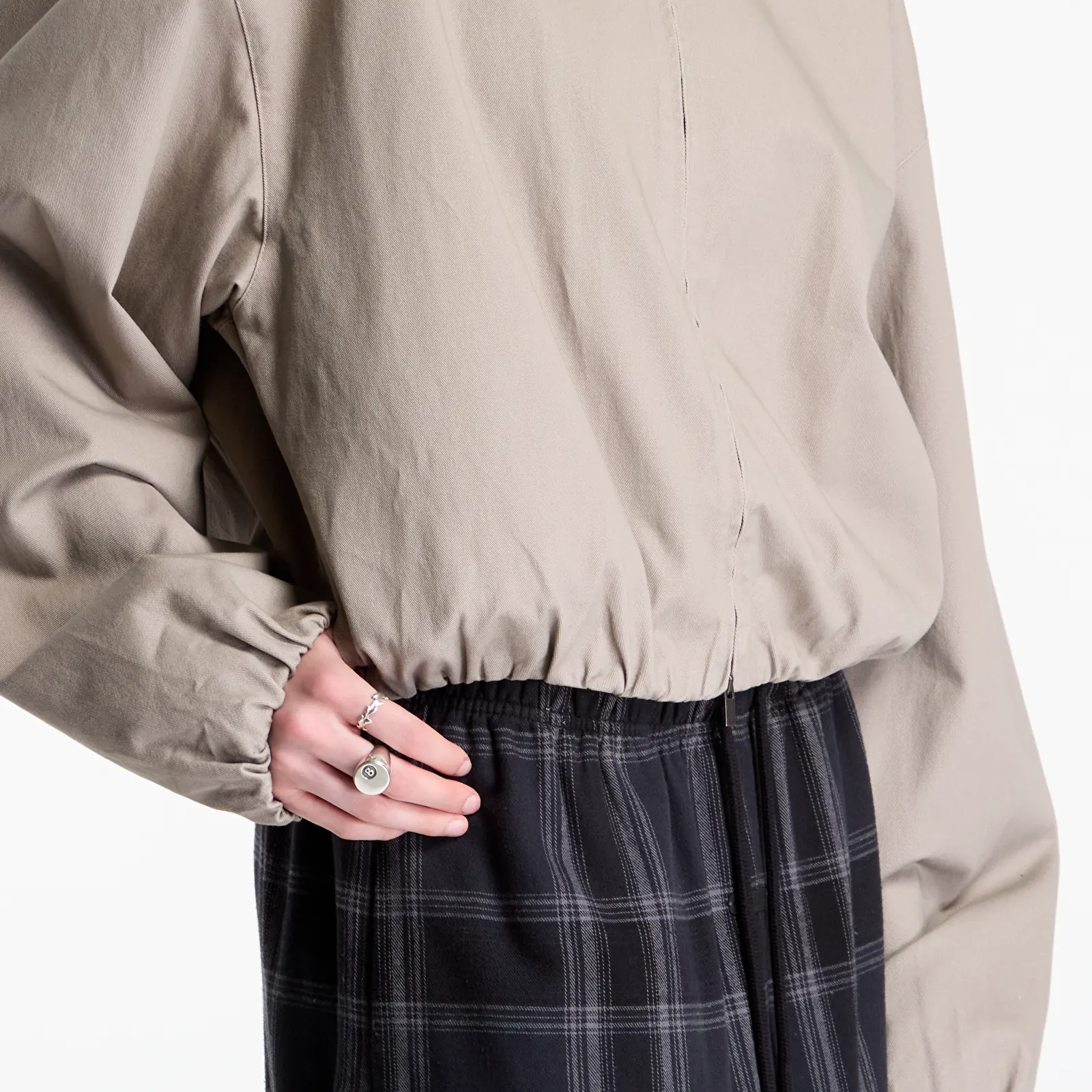 Jakas Fear Of God Essentials Full Zip Work Jacket Seal Su26