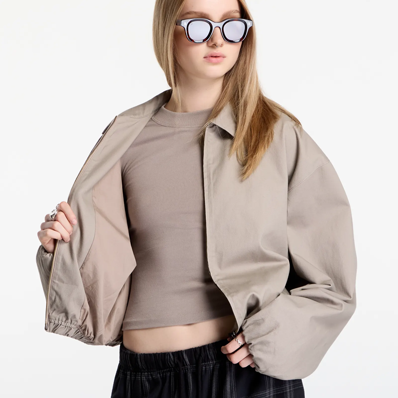 Jakas Fear Of God Essentials Full Zip Work Jacket Seal Su26