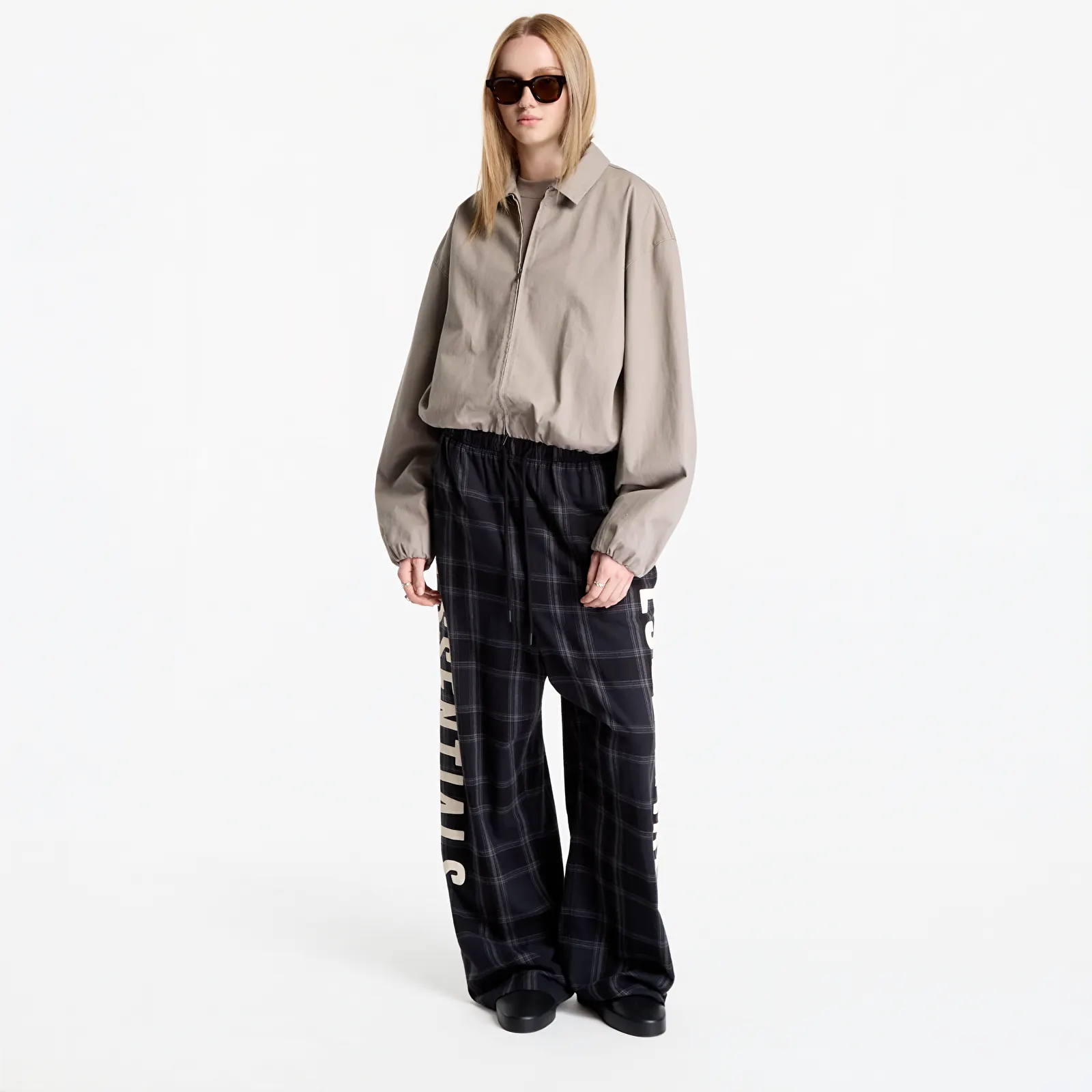 Jakas Fear Of God Essentials Full Zip Work Jacket Seal Su26