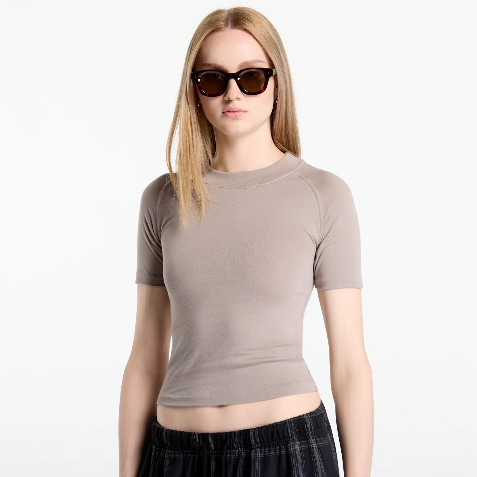 Футболки Fear Of God Essentials Women's Shrunken Baseball Tee Seal Su26