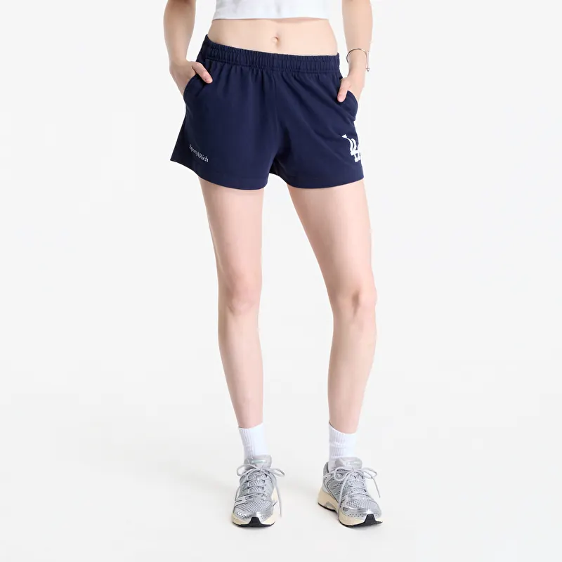 Pantaloncini Sporty & Rich LA Serif Disco Short Dark Navy