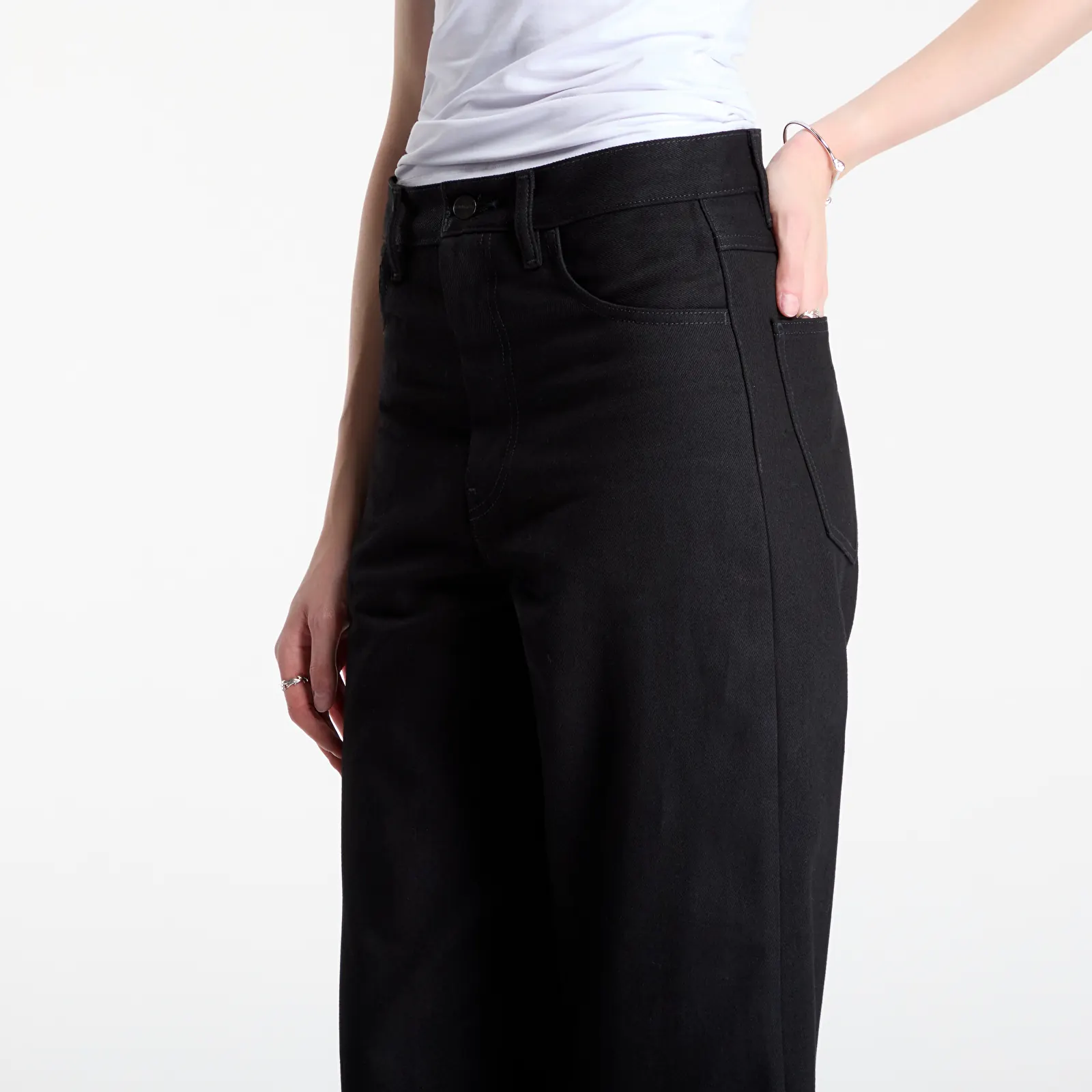 Jeans Carhartt WIP W' Brandon Pant Black Rigid