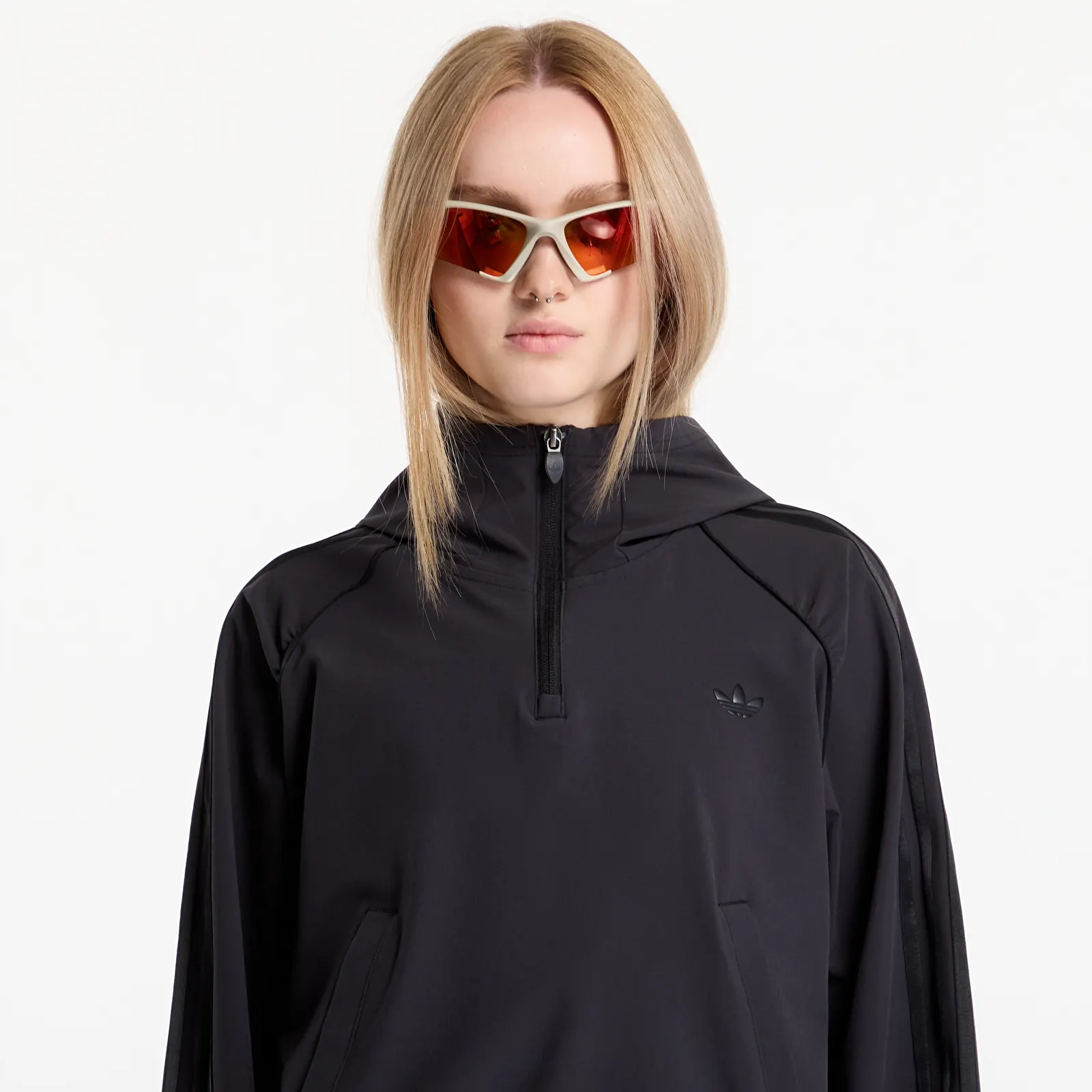 Men's hoodies adidas Originals Sport Coverup Jacket Black