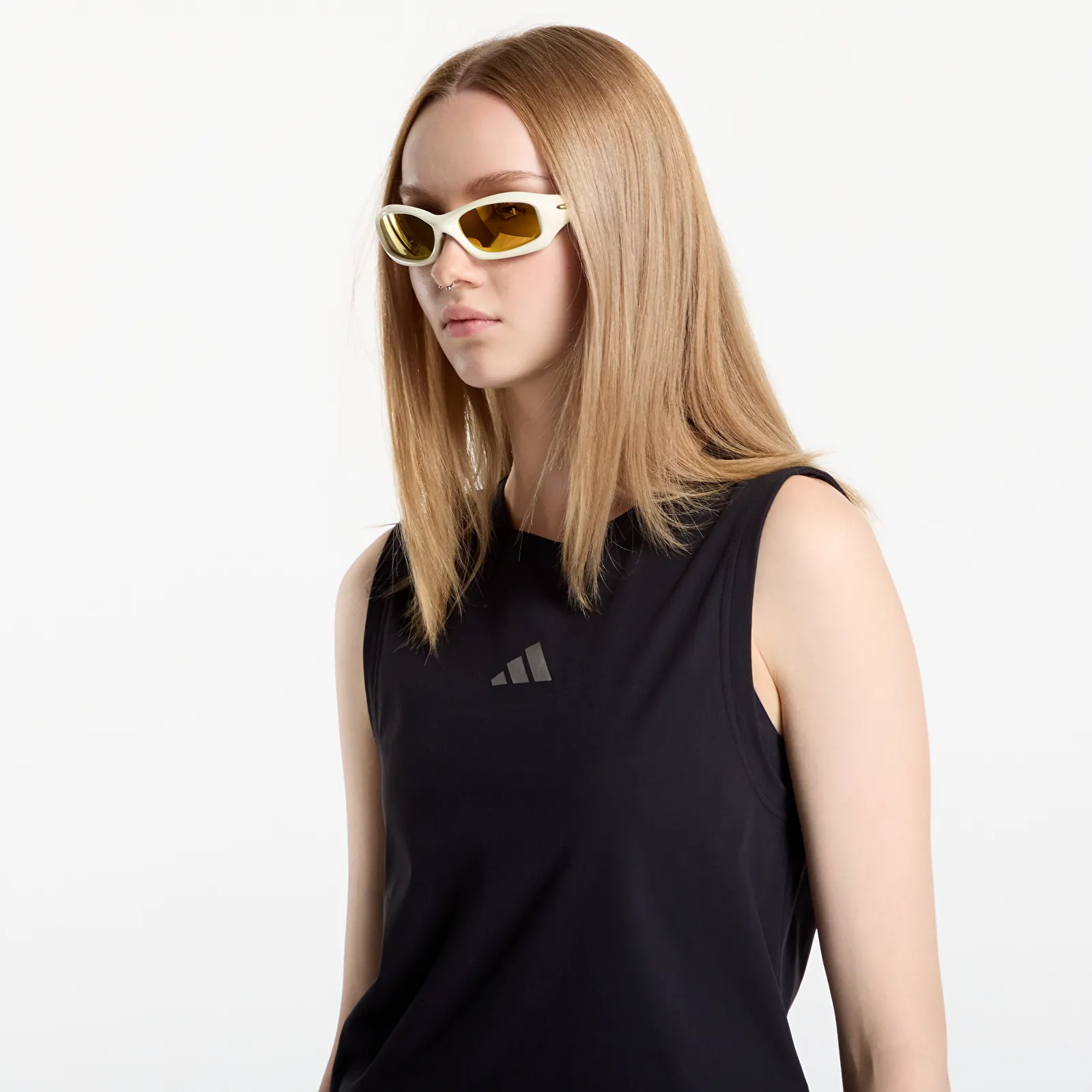 Sieviešu topi adidas Tennis Climacool+ Match Tank Top PRO Black