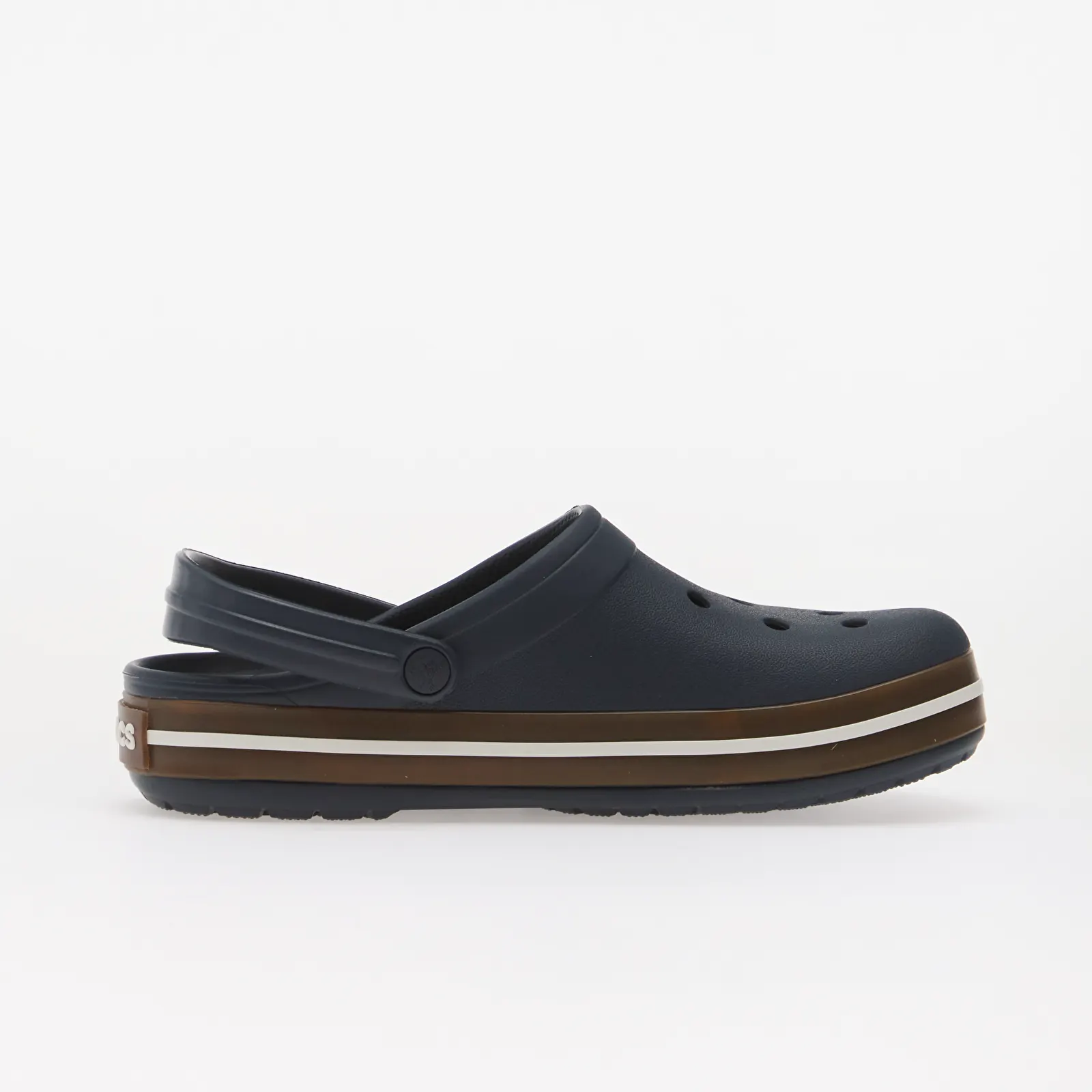 Slides Crocs Crocband Gum Clog Navy