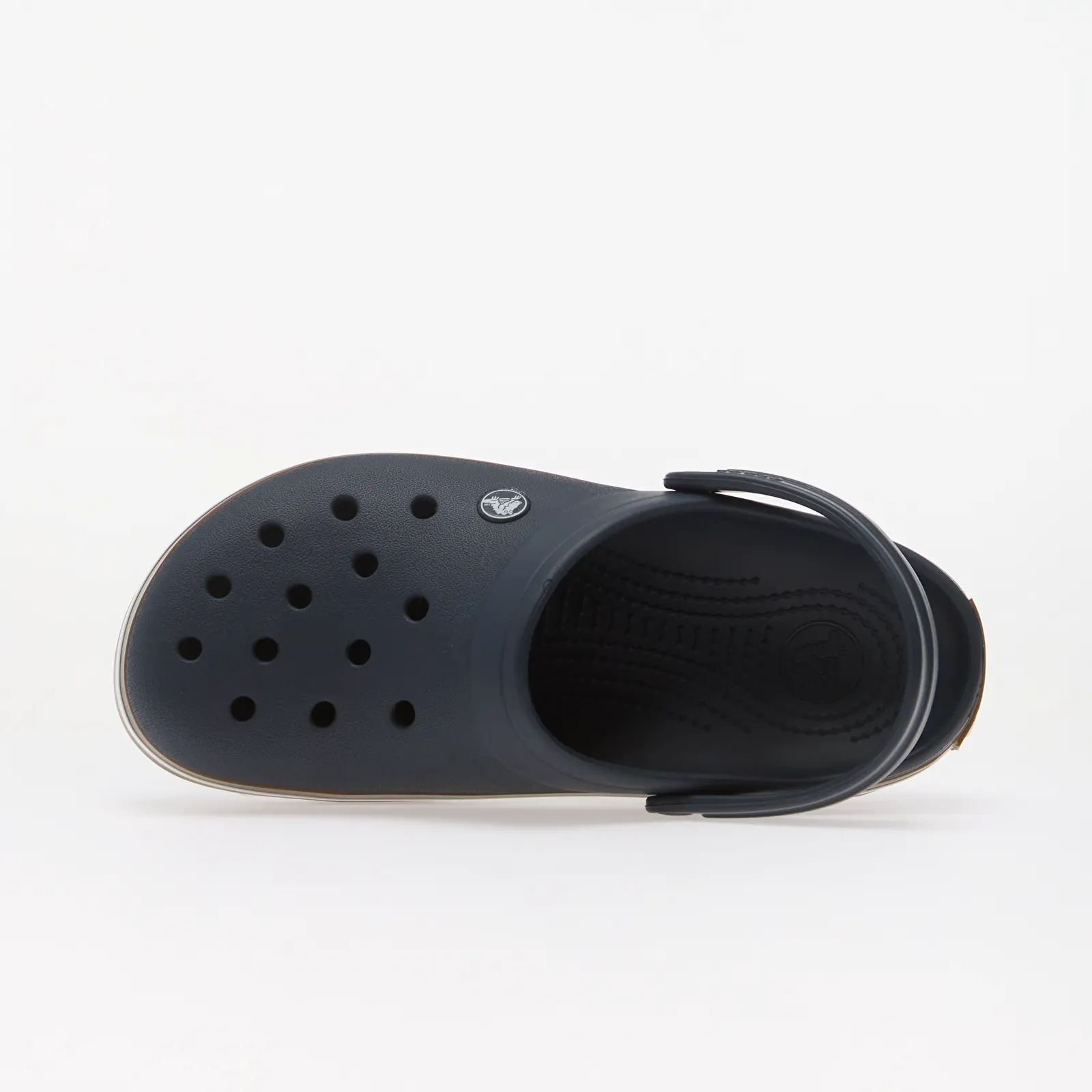 Slides Crocs Crocband Gum Clog Navy