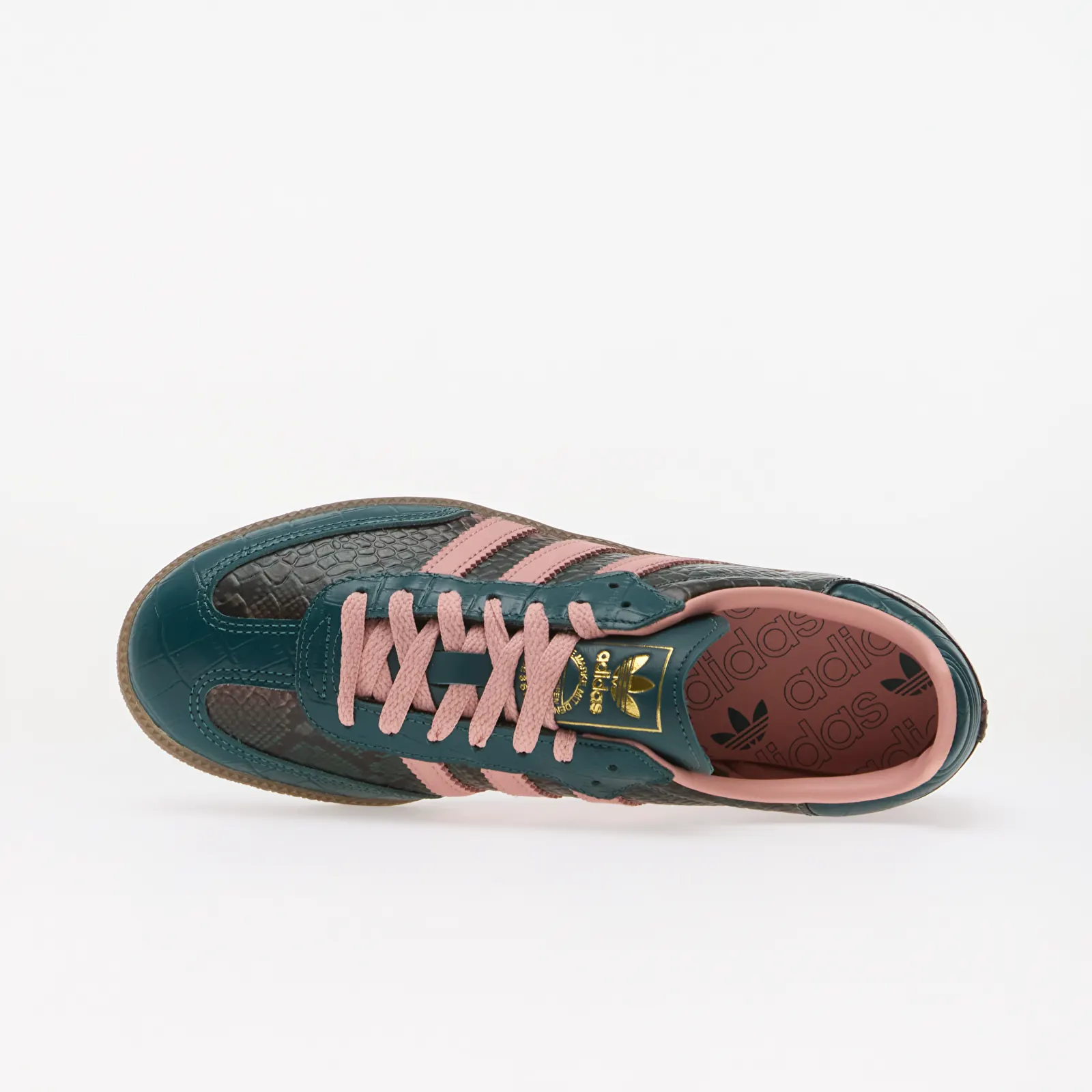 Чоловіче взуття adidas Samba OG Rich Green/ Wonder Mauve/ Gold Met.